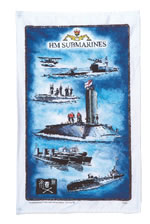 Submarine tea towel